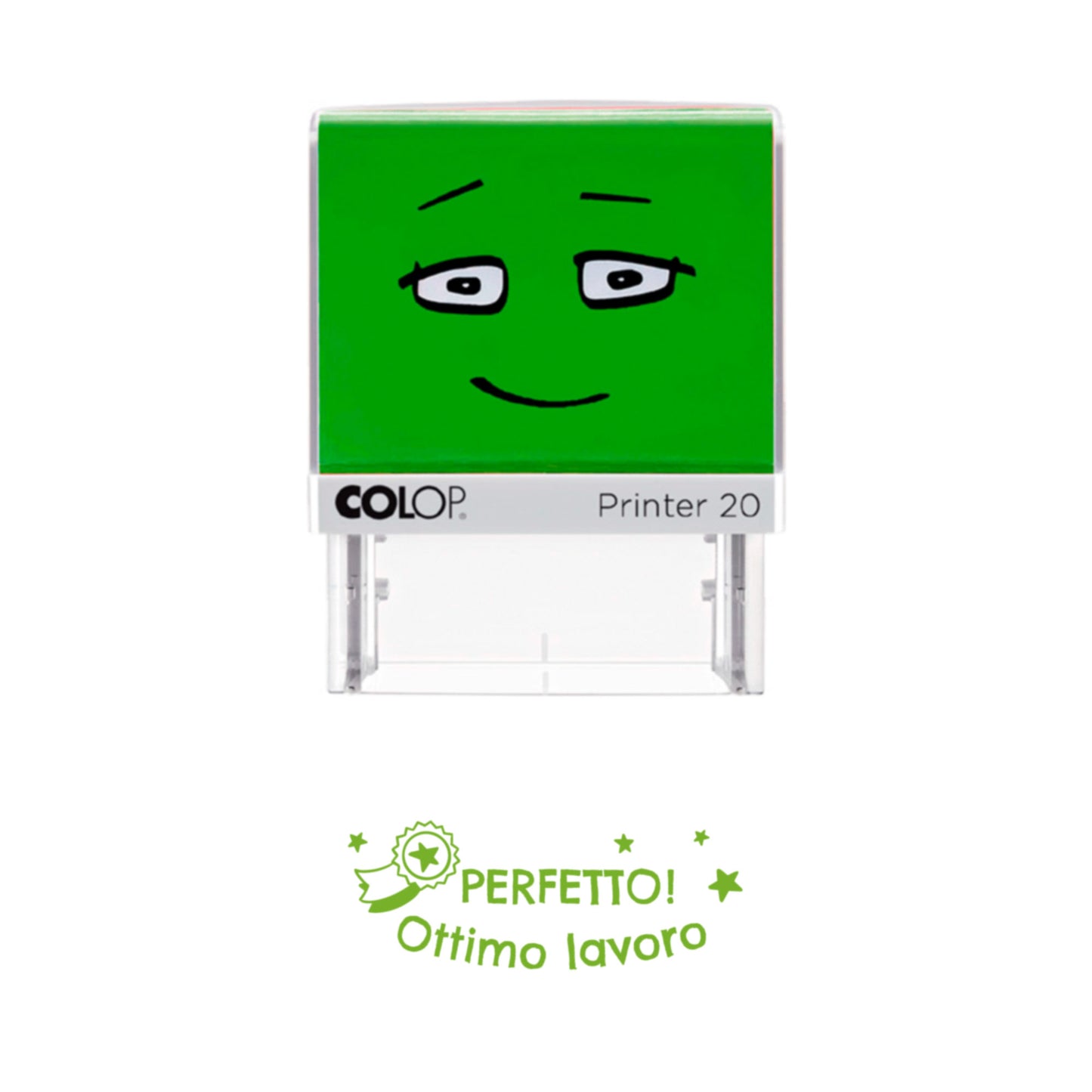 TIMBRO INSEGNANTI CON TESTO "PERFETTO! Ottimo lavoro"