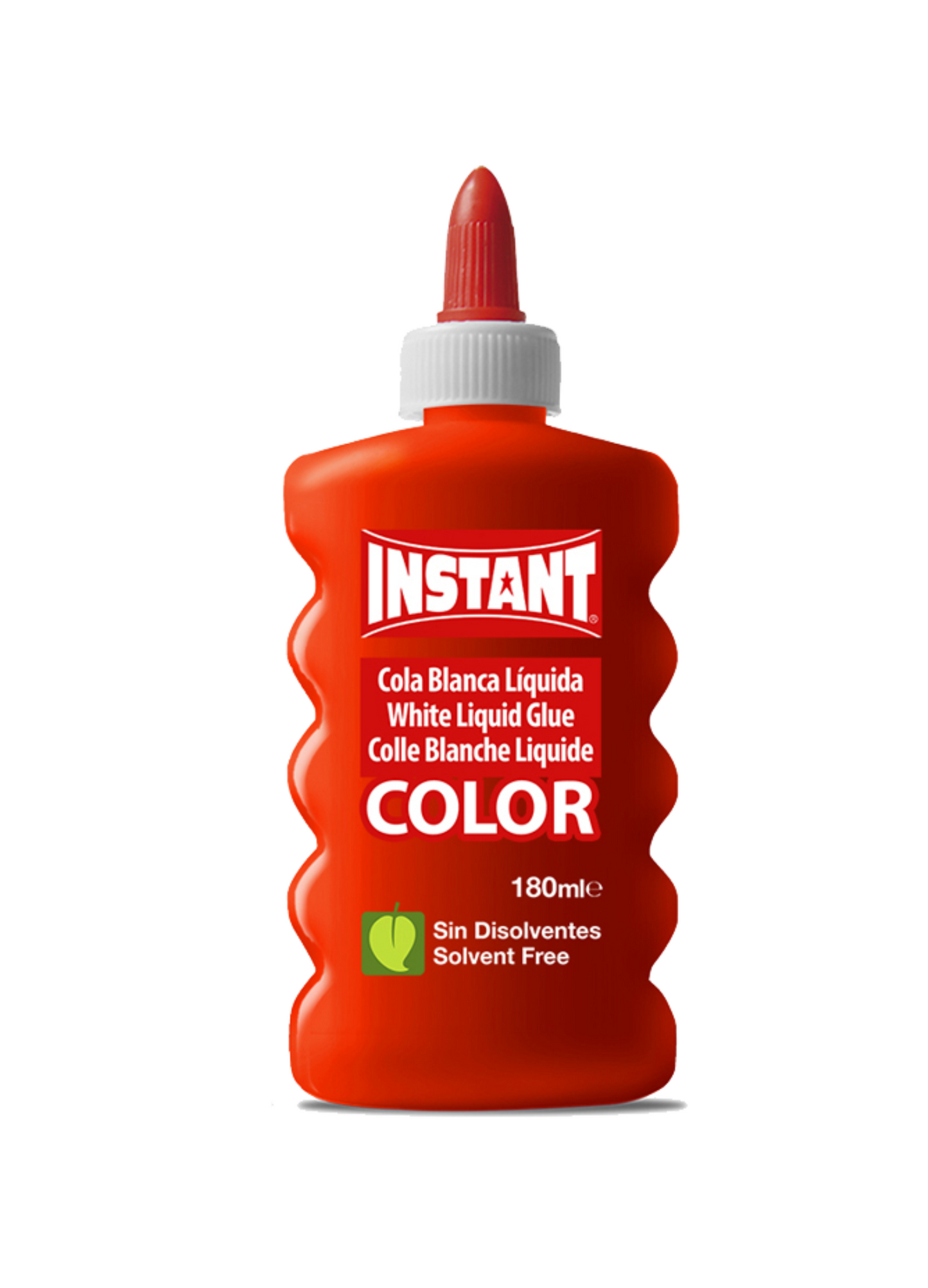 Instant Colla Bianca Colorata 180 ml 6 colori assortiti