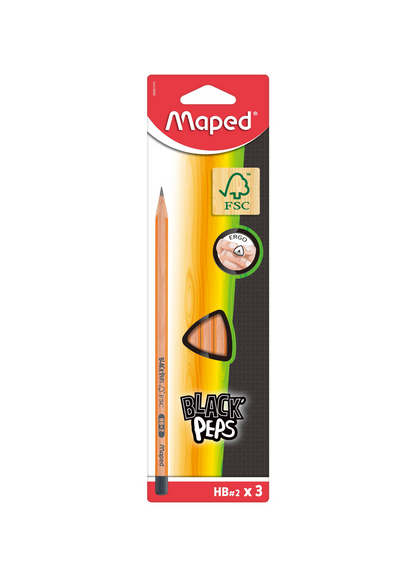 Matite grafite HB - Blister 3 pezzi