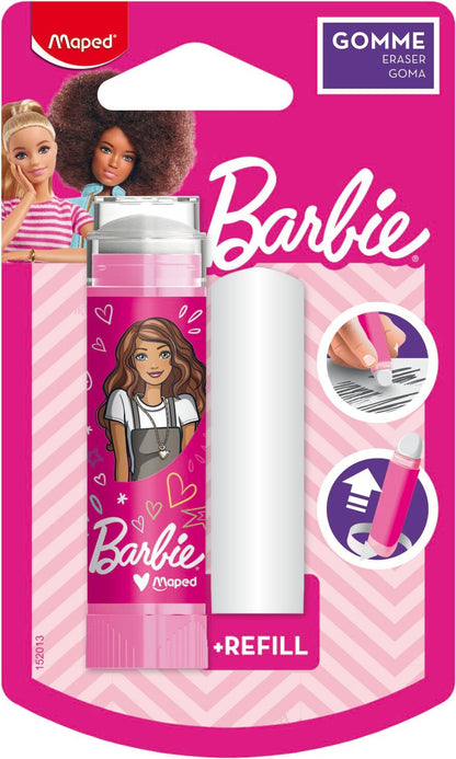 Borraccia BARBIE 430 ml con gomma rossetto all'interno
