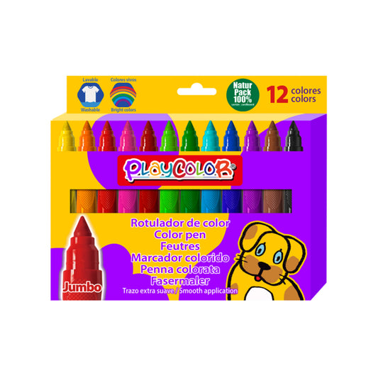 PENNARELLI JUMBO BASIC 12 colori assortiti
