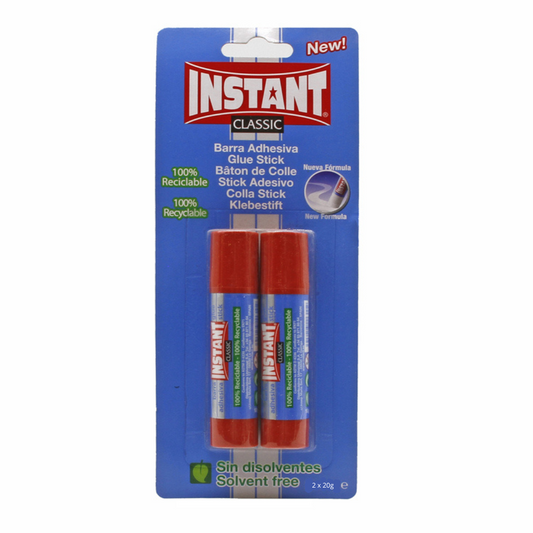 Colla Stick 20gr. CLASSIC - Blister 2 pezzi