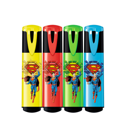 SUPERMAN 4 Evidenziatori assortiti