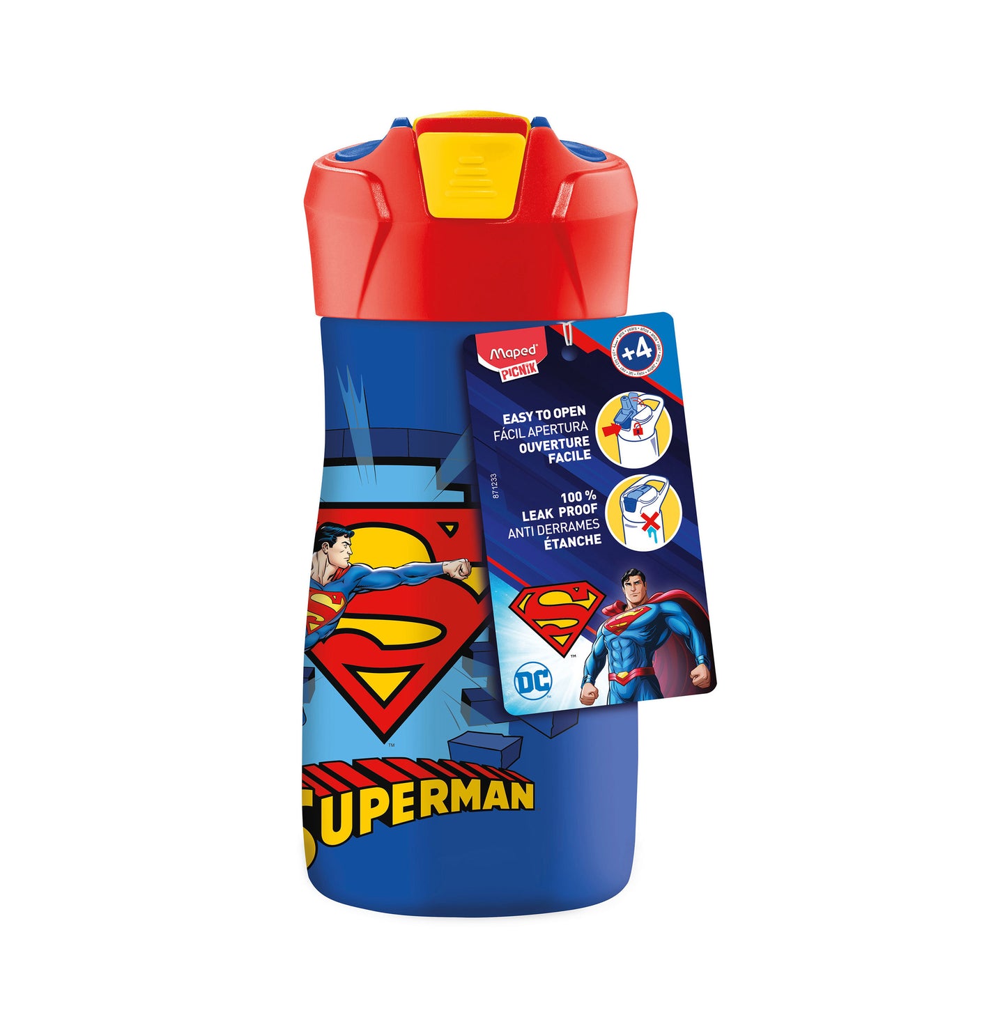 SUPERMAN Borraccia acciaio inox 430 ml