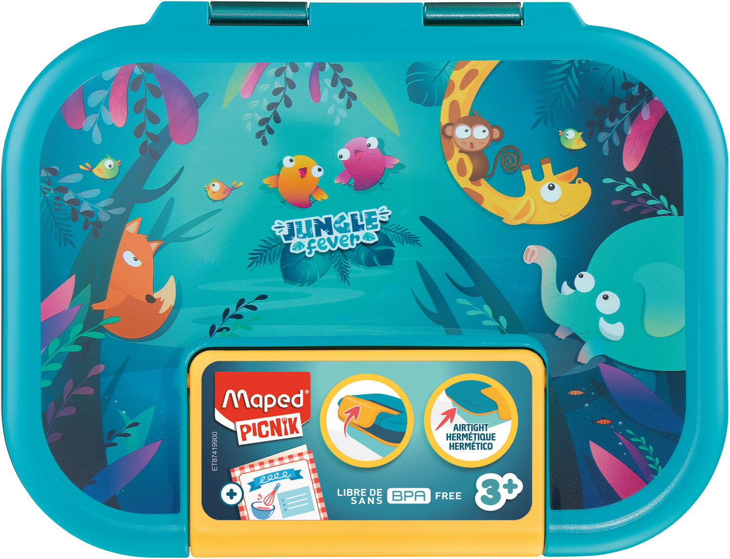 Lunch Box JUNGLE FEVER MINIZ 900 ML