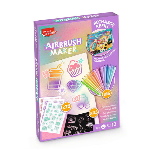 MAPED CREATIV AIRBRUSH MAKER Kit ricarica Pastel