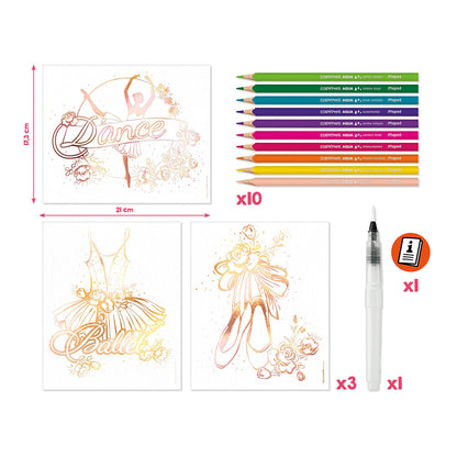 AQUA ART DANZA 10 pastelli Aqua