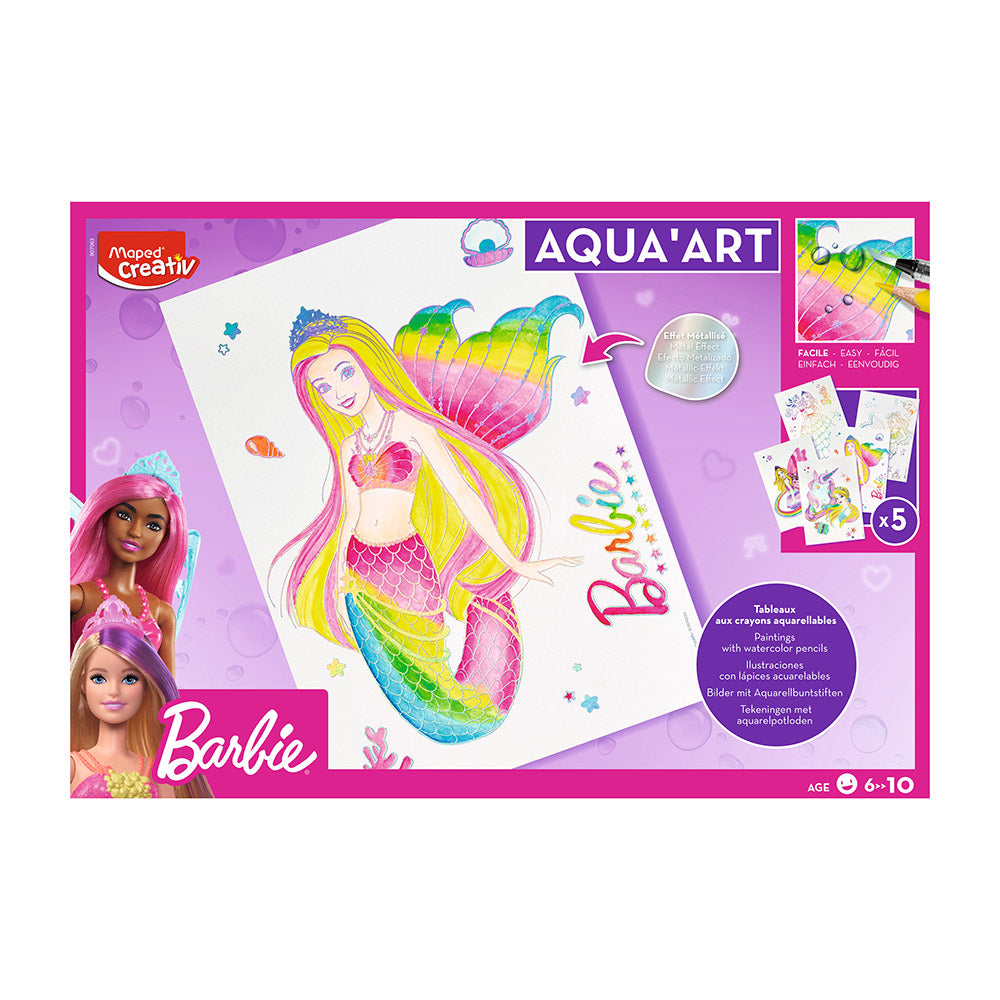 MAXI SET AQUA ART BARBIE