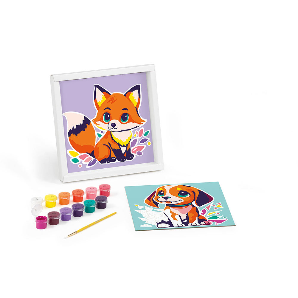 DIPINGI CON I NUMERI CANE/VOLPE