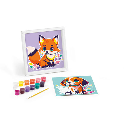 DIPINGI CON I NUMERI CANE/VOLPE