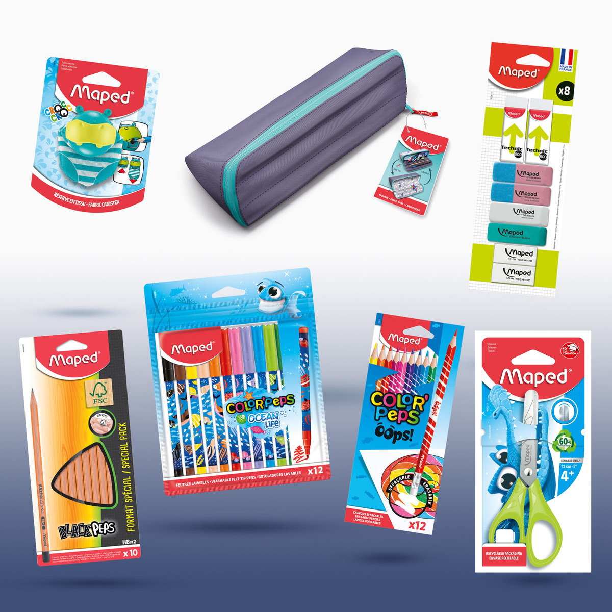 Kit scuola completo - VIOLA