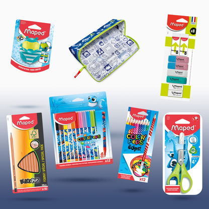 Kit scuola completo - BLU