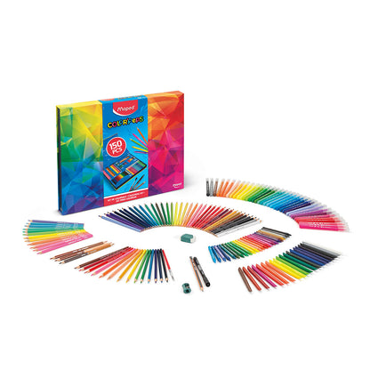 KIT COLORI 150 pz COLORPEPS BOX