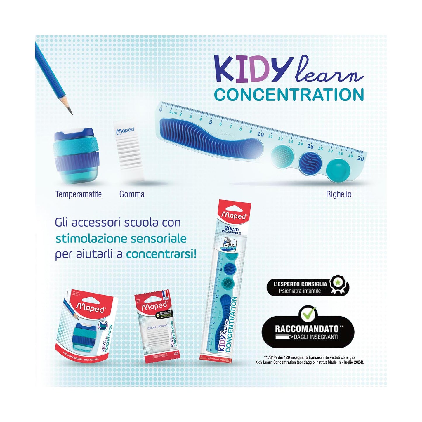 KIDYLEARN CONCENTRATION BUNDLE 4 PEZZI