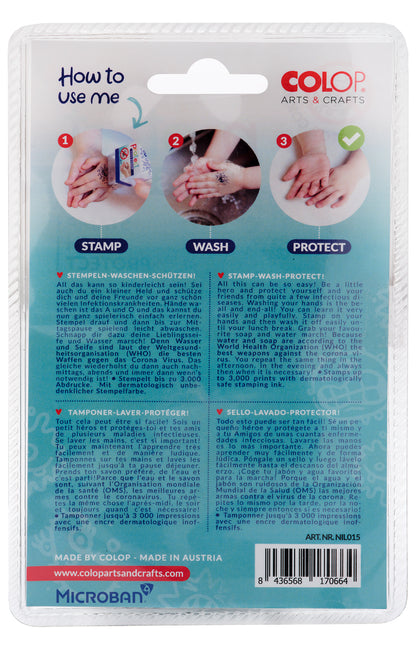 COLOP Protect Kids Stamp - Lavaggio Mani