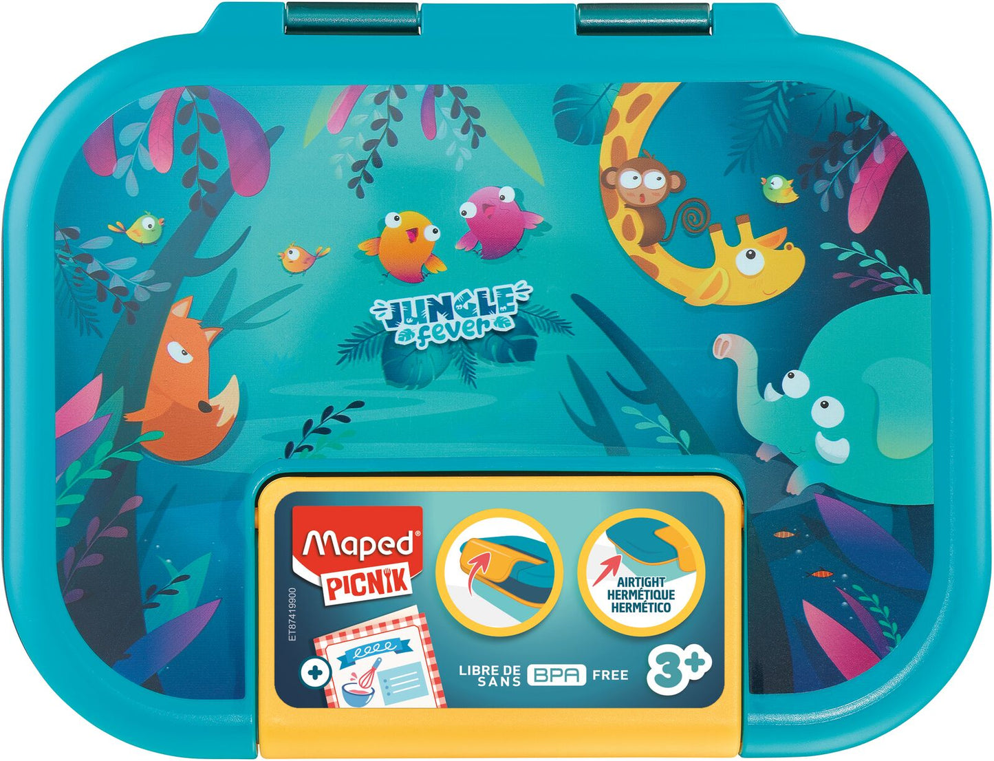 Lunch Box JUNGLE FEVER MINIZ 900 ML