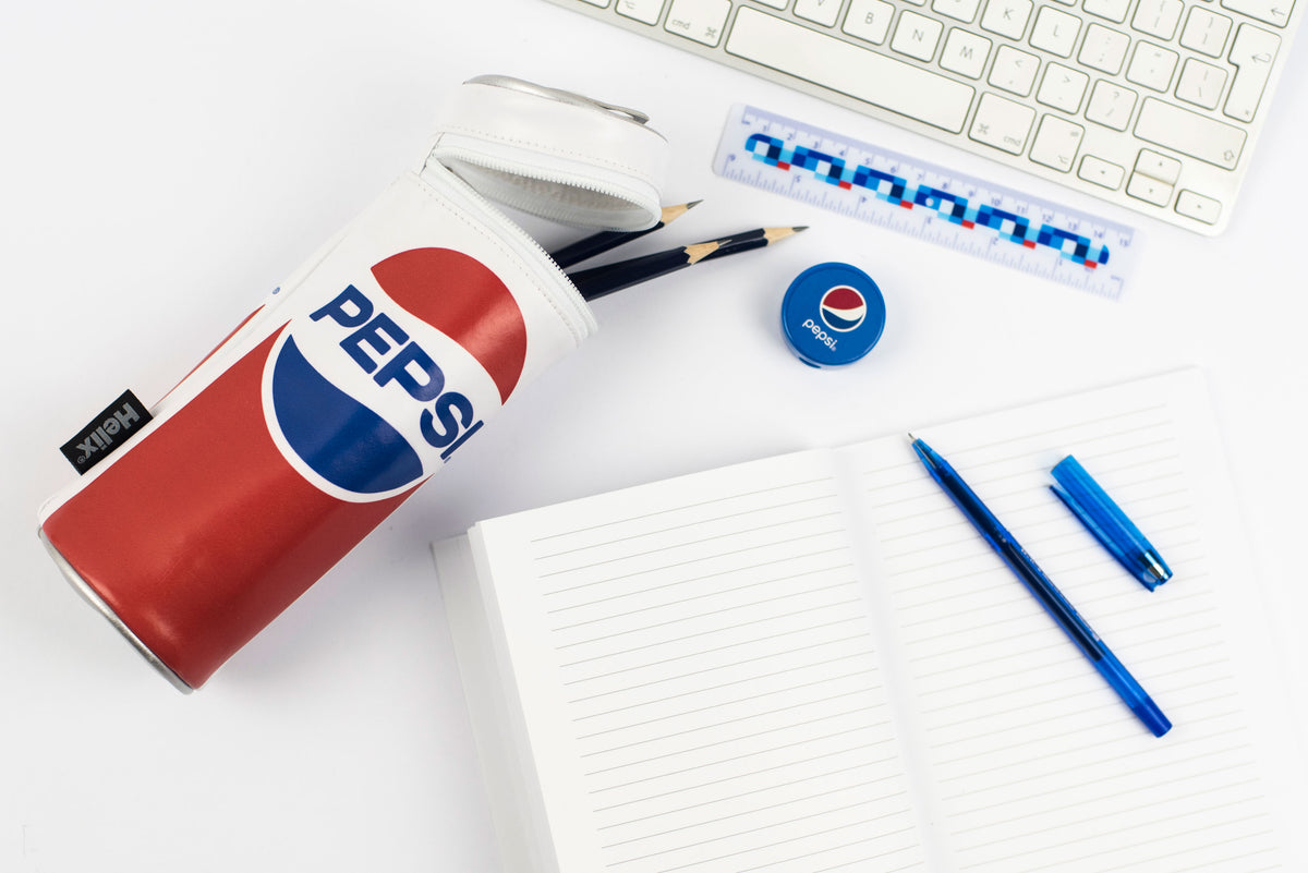Astuccio, gomma e temperamatite PEPSI