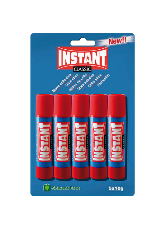 Colla Stick 10gr. CLASSIC - Blister 5 pezzi
