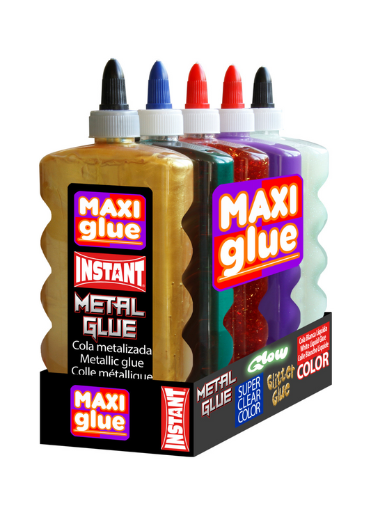 INSTANT PACK INSTANT MAXI Colla 500ml. Col assortito ( 5 pezzi)